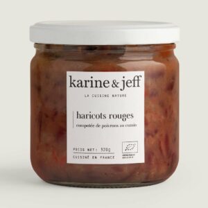 Haricots rouges - compotée de poivrons au cumin - Karine & Jeff