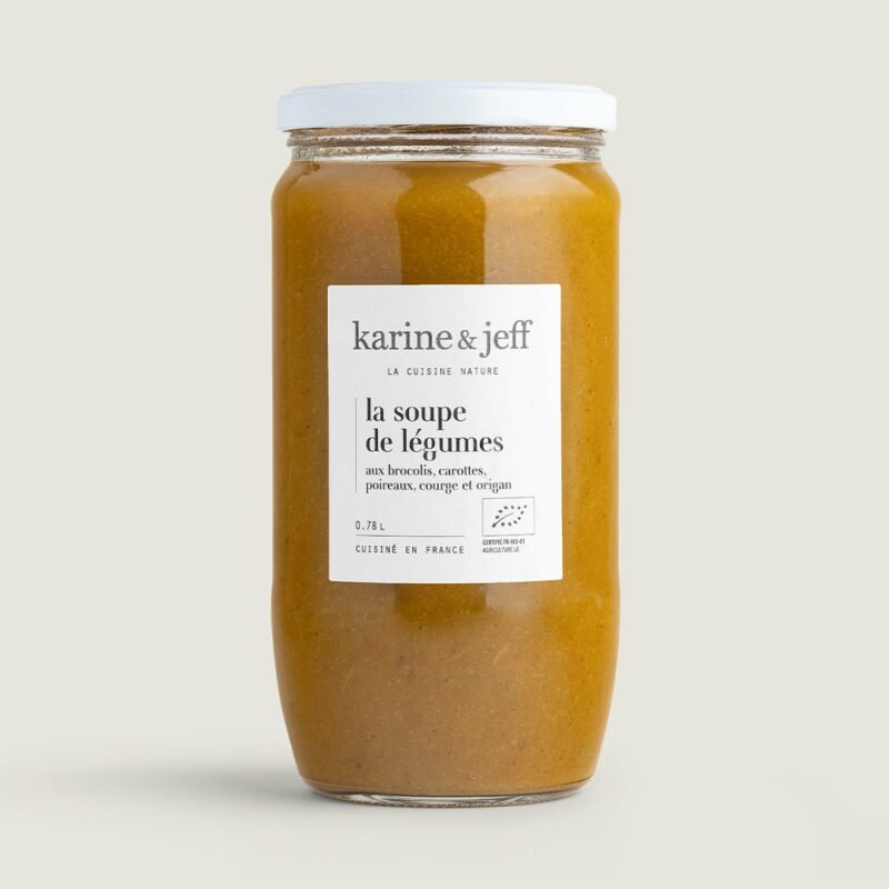 La soupe de légumes - aux brocolis, carottes, poireaux, courge et origan - Karine & Jeff