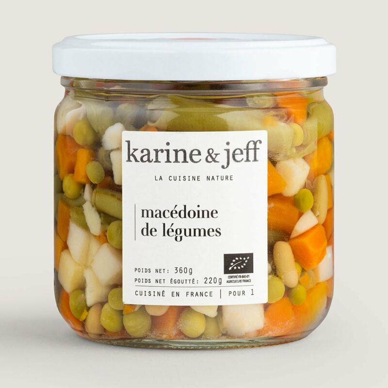 Macédoine de légumes en conserve - Karine & Jeff