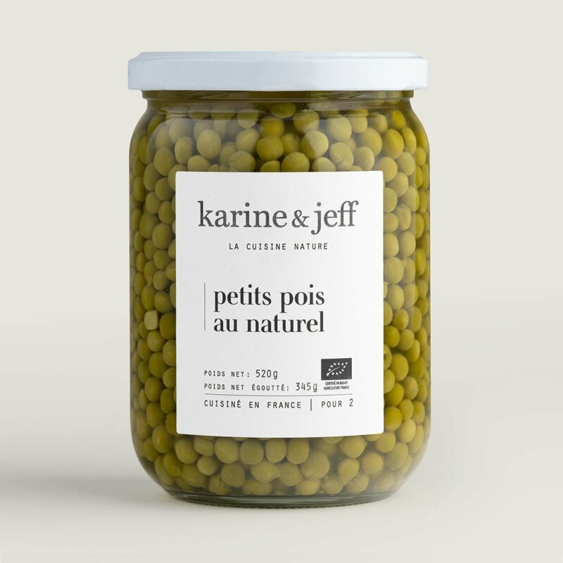 Petits pois en conserve - Karine & Jeff