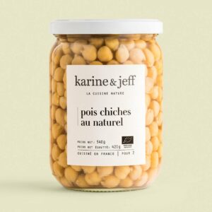 Pois chiches en conserve - Karine & Jeff