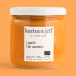 Purée de carottes bio - Karine & Jeff