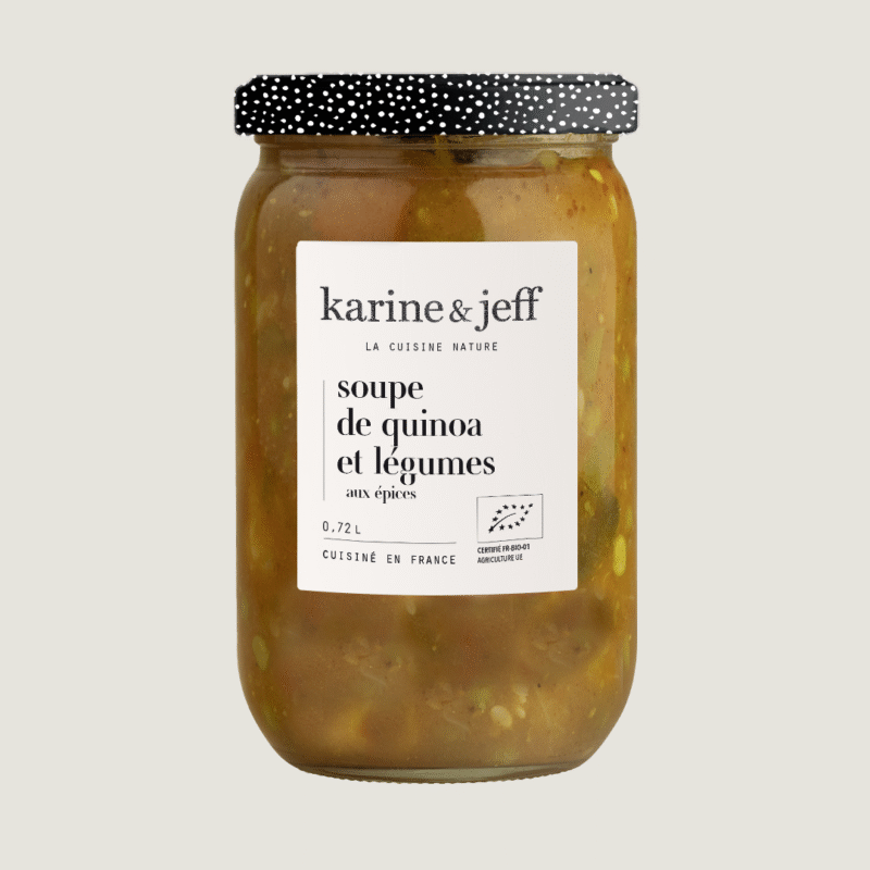 Quinoa and Vegetable Soup, with Spices