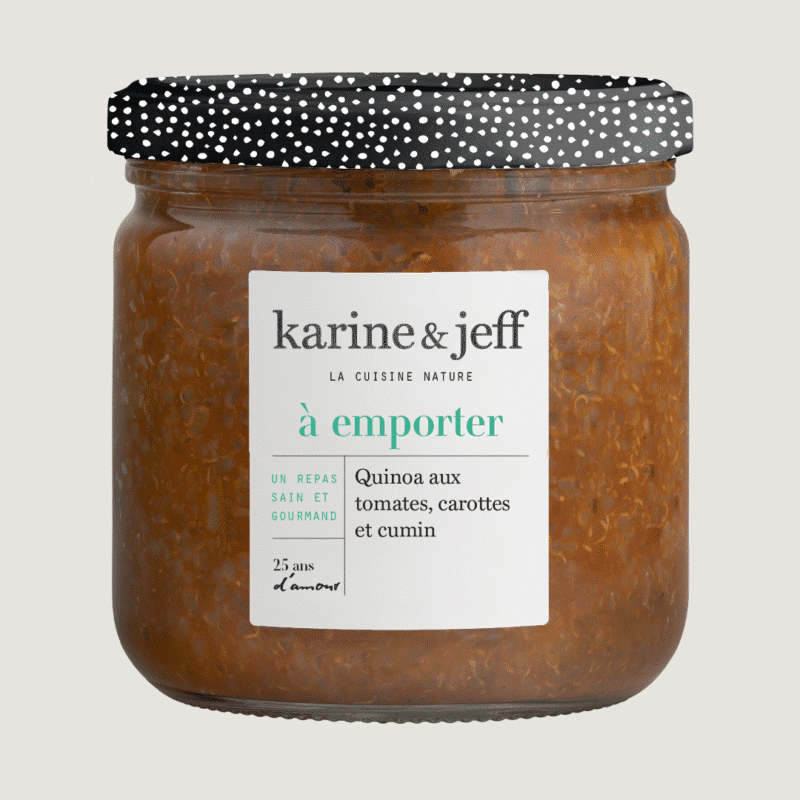 Quinoa with Tomatoes, Carrots, and Cumin