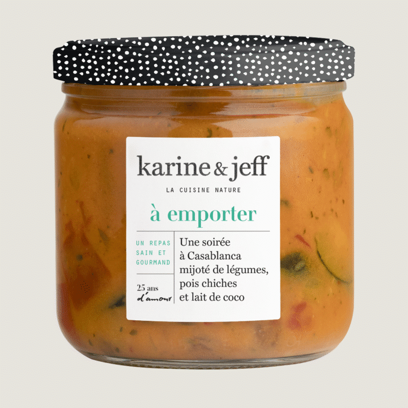 An Evening in Casablanca - stewed chickpeas, vegetables and coconut milk