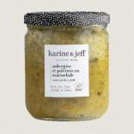 Eggplant and peppers in marmalade - cumin, paprika, and cloves