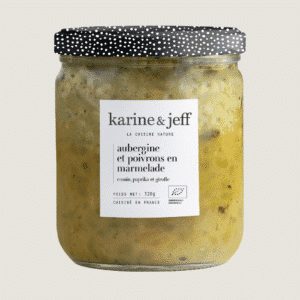 Eggplant and peppers in marmalade - cumin, paprika, and cloves