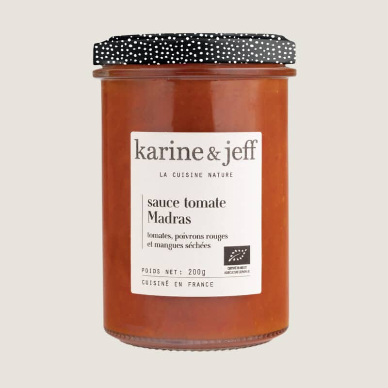 Madras Tomato Sauce - tomatoes, red peppers and dried mangoes