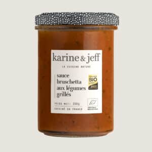 Bruschetta Sauce with Grilled Vegetables