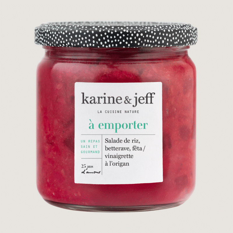 Rice Salad with Beetroot, Feta, and Oregano Vinaigrette - 350g