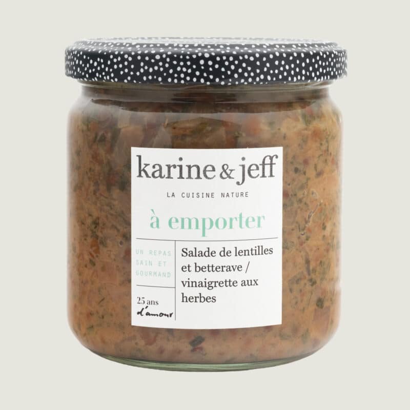 Lentil and Beet Salad / Herb Vinaigrette - 350g