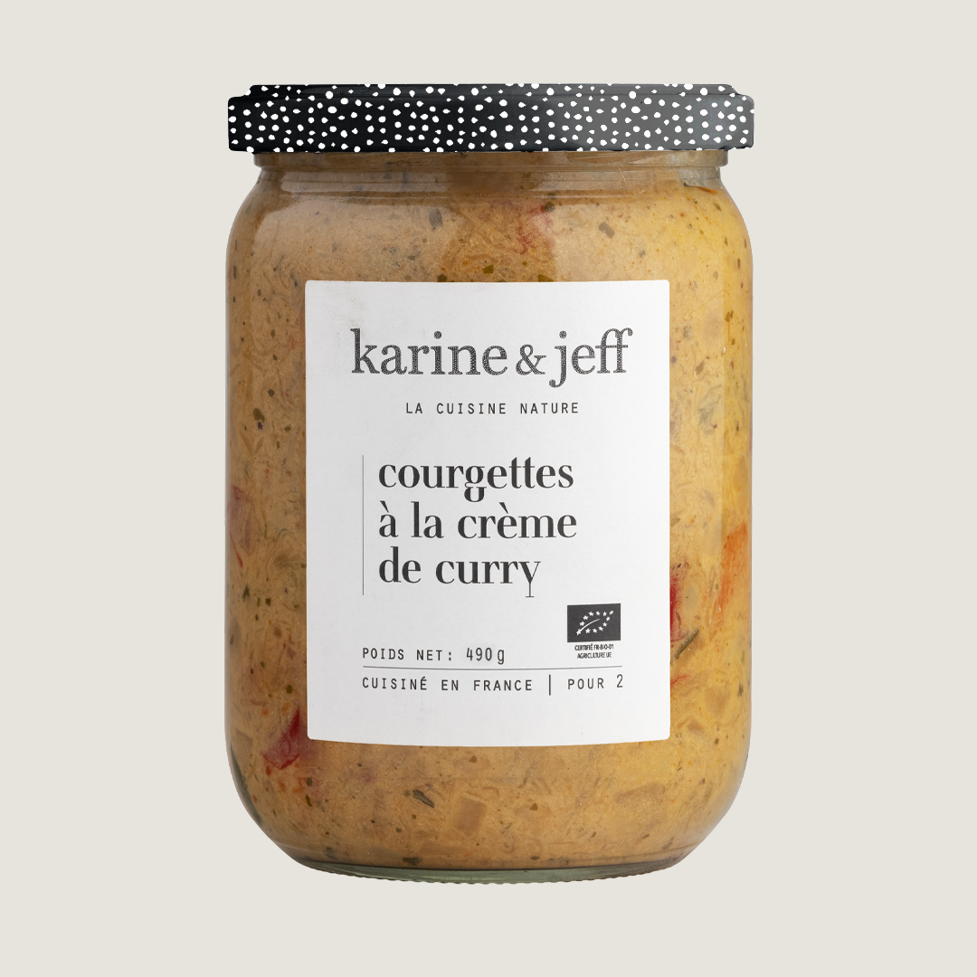 Courgettes in Curry Cream