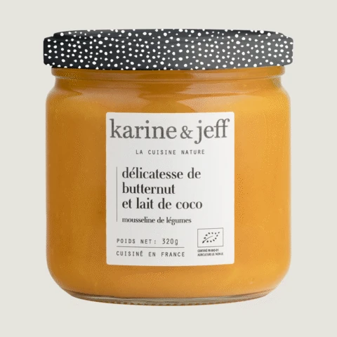 Butternut and coconut milk Délicatesse