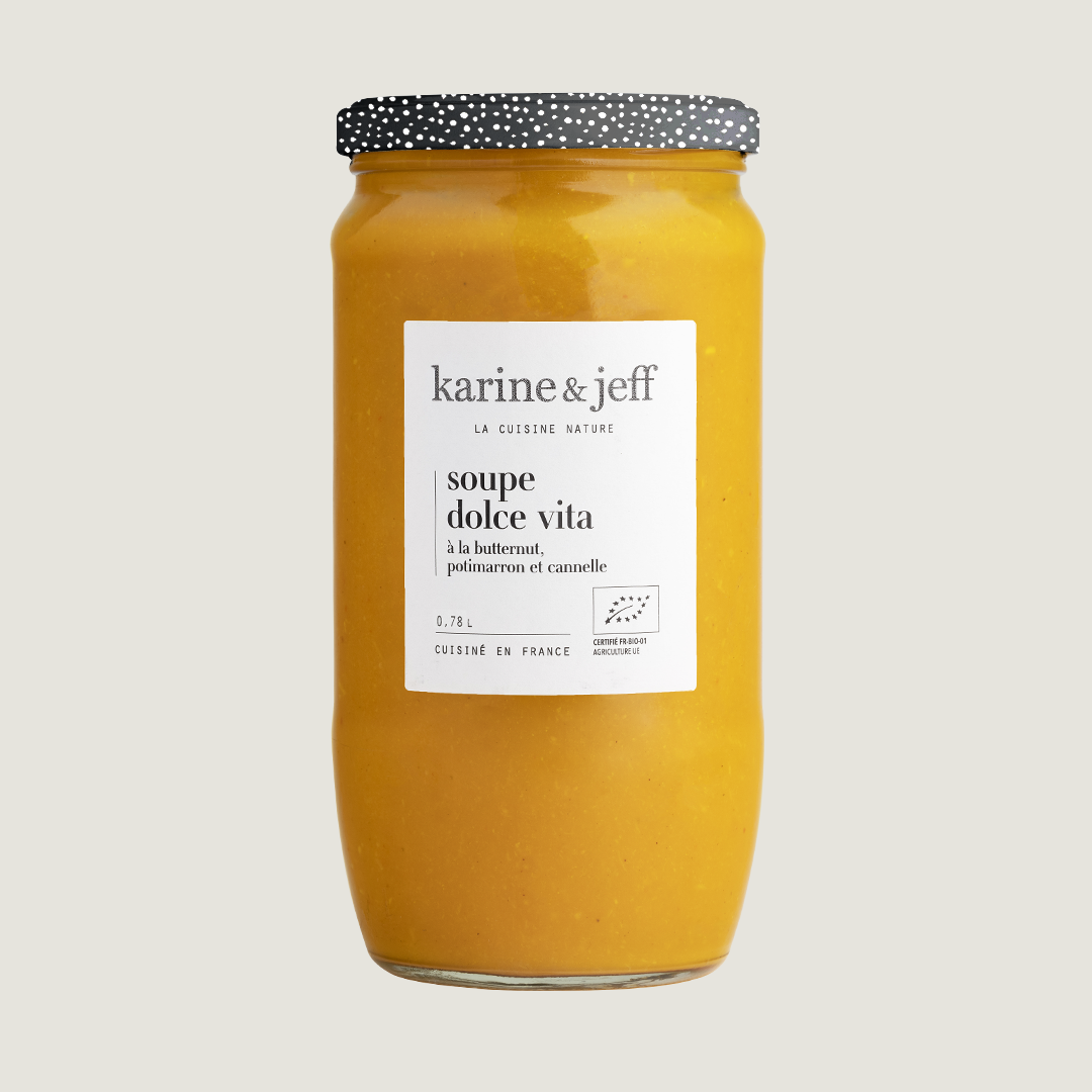Dolce Vita Soup - butternut, red kuri squash and cinnamon