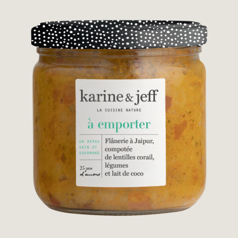 A Stroll in Jaipur - red lentil compote with vegetables and coconut milk
