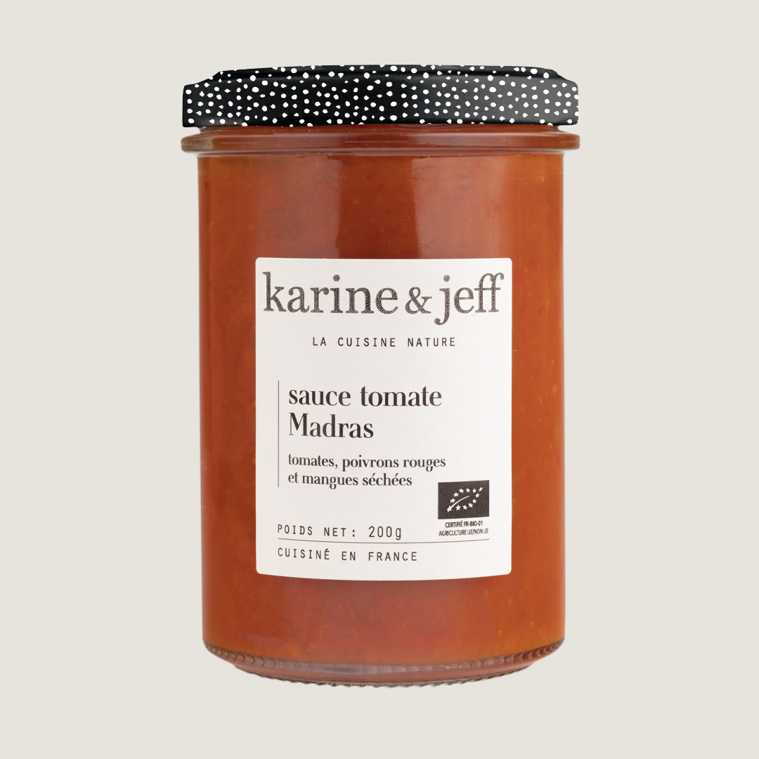 Madras Tomato Sauce - tomatoes, red peppers and dried mango