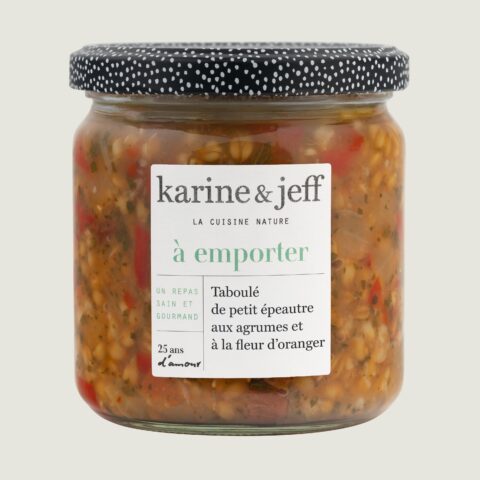 Einkorn Wheat Tabbouleh with Citrus and Orange Blossom