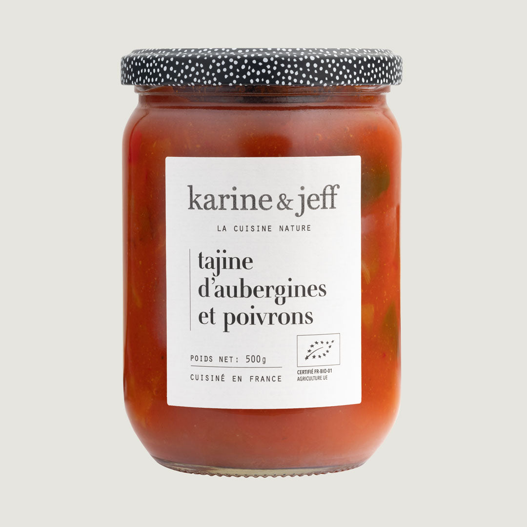 Aubergine and Pepper Tagine